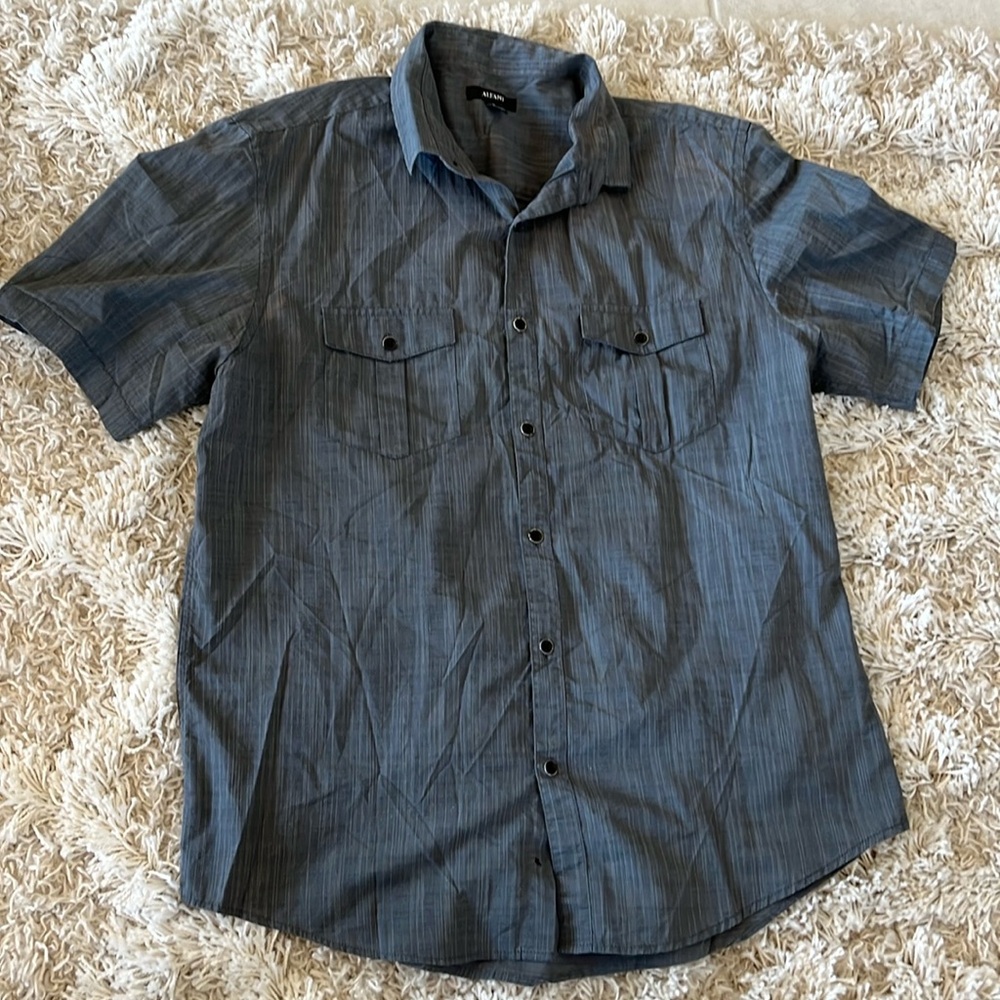 Alfani Button Button Down